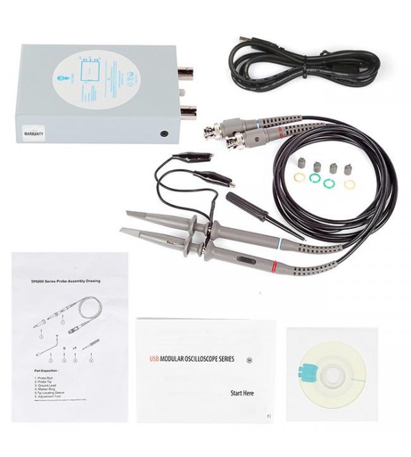 DDS-120 PC-based Virtual Oscilloscope, Silver [US ONLY]