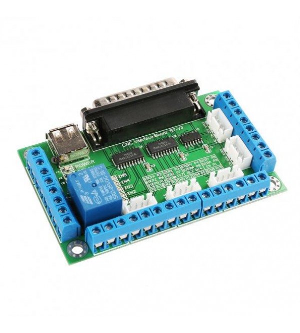 5-Axis CNC Breakout Board for Stepper Motor Driver