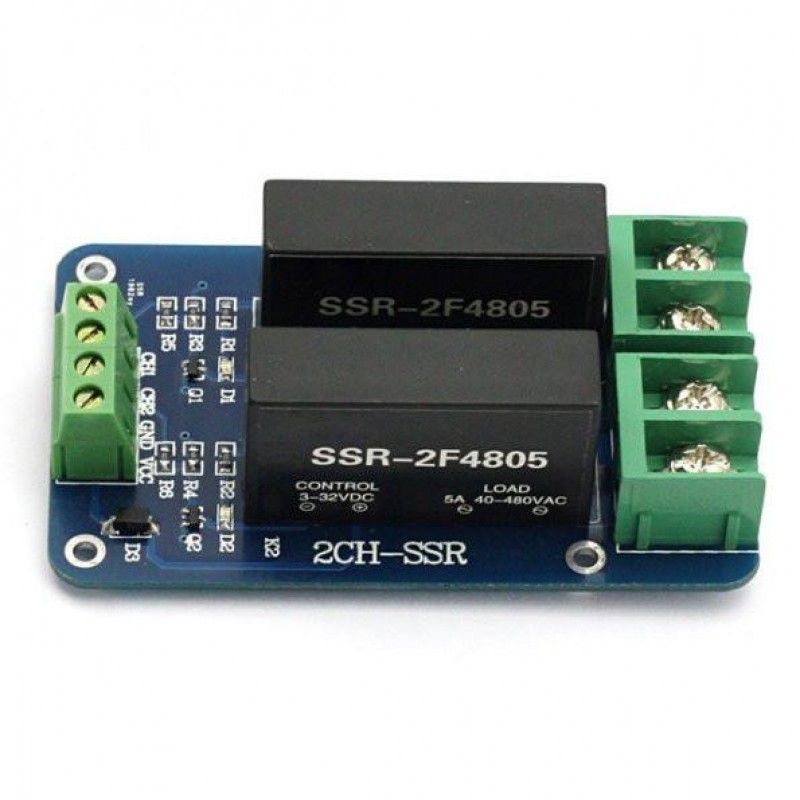 2-Channel 3V-32V Solid State Relay